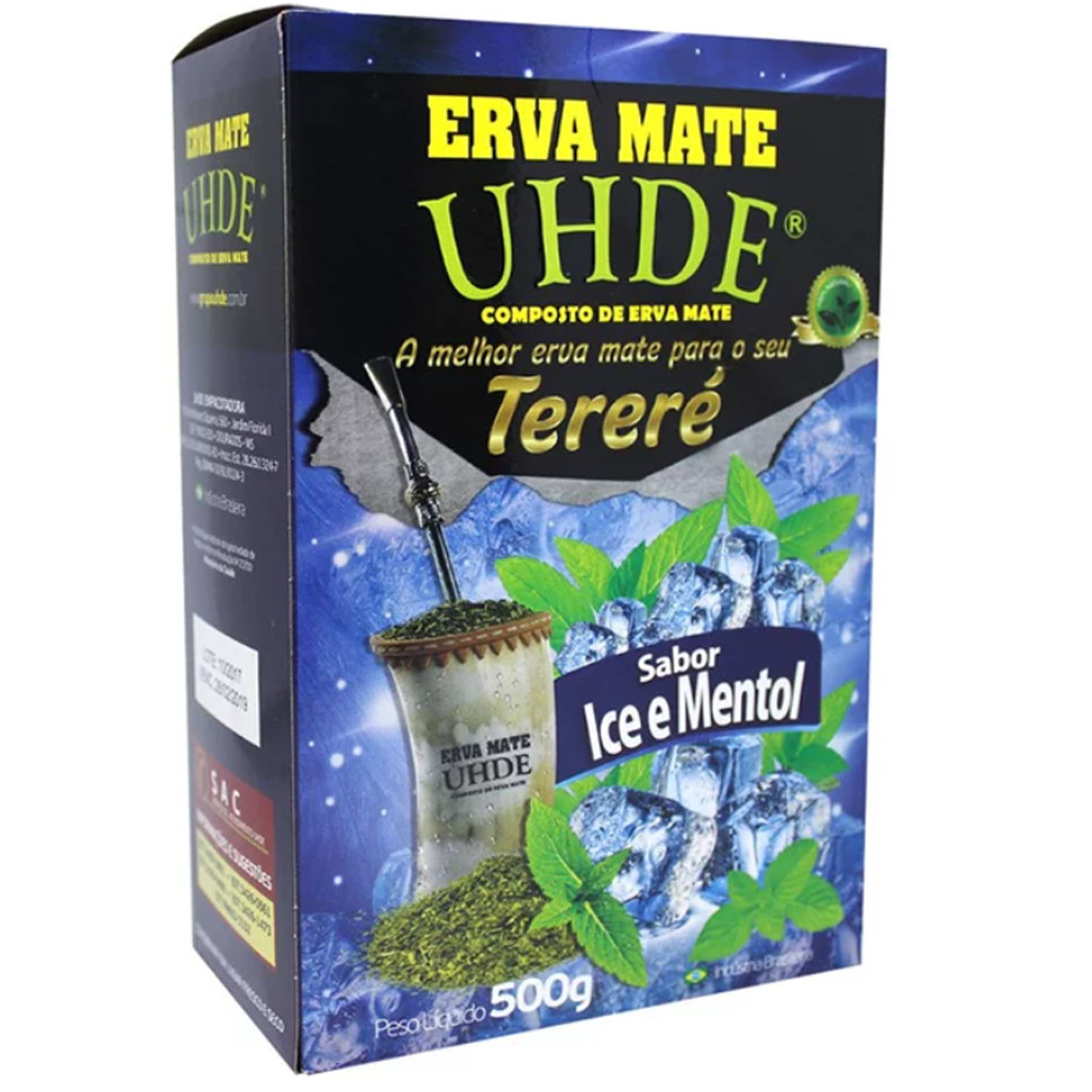Erva mate UHDE 500g - Ice Mentol