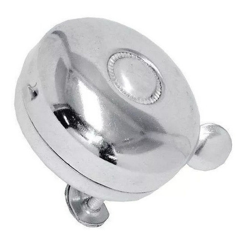 Campainha Buzina Cromada Para Bike Trim Trim Retrô em Oferta na Shopee
