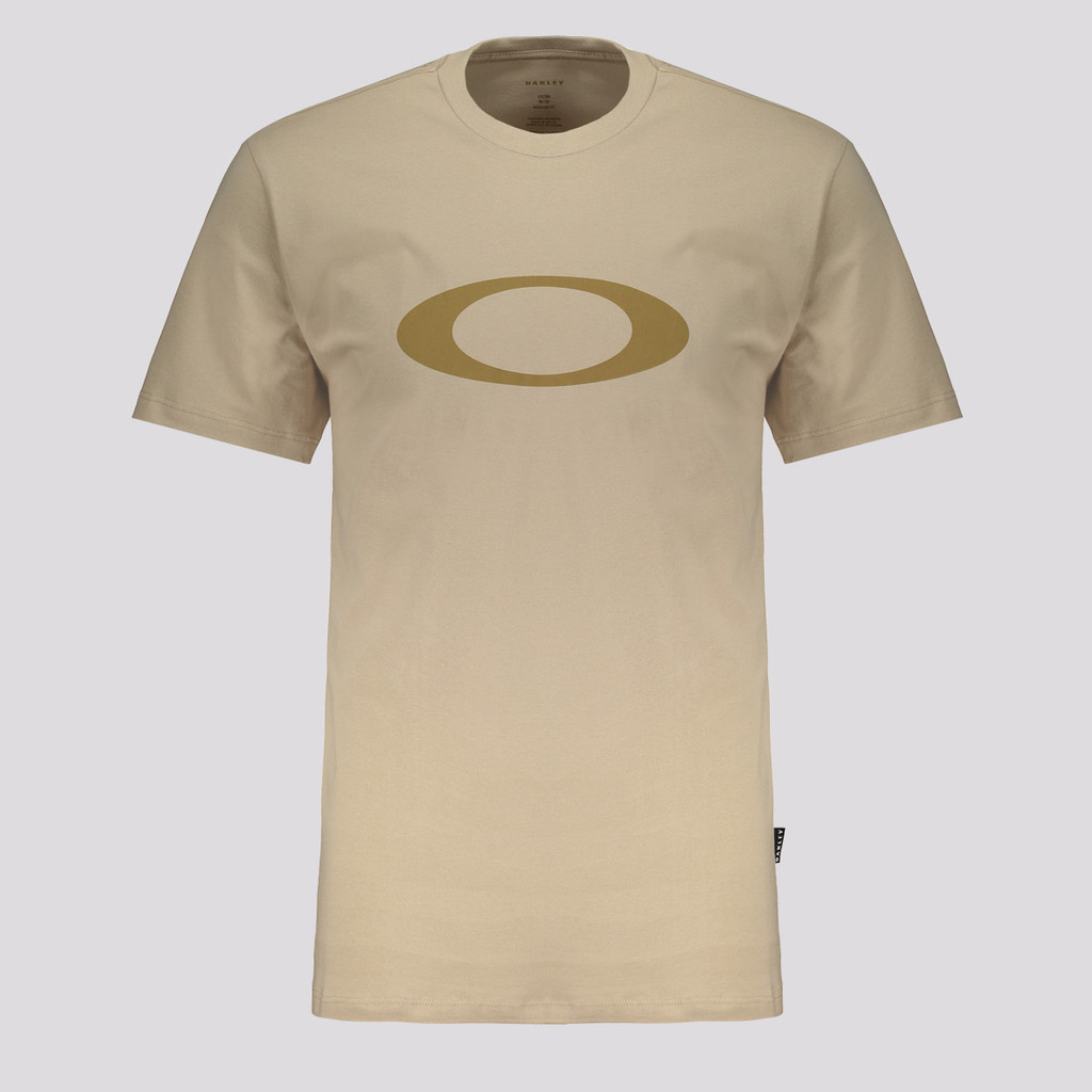 Camiseta Oakley O-Ellipse Bege em Oferta na Shopee