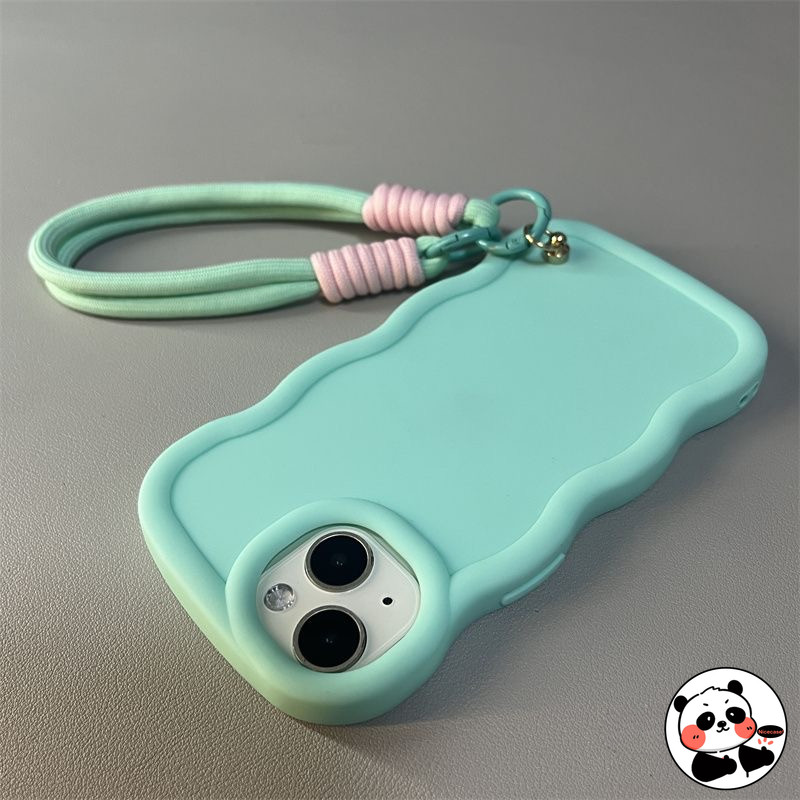 Capa Com Alça De Onda 3D Para Samsung Galaxy A16 A15 A23 M23 F23 A22 F42 A22 M22 M32 A21s A20s A30 A20 M20s M10s 5G 4G D