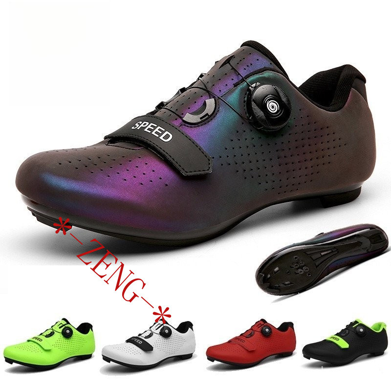 ZBAO Sapatilha Ciclismo Speed Mtb Tênis Male Sneakers Bike Shoes Spd Sapatos Da Bicicleta Carbon Fiber Sole
