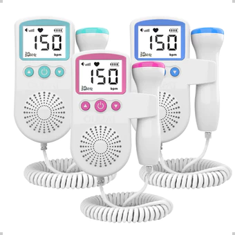 Monitor De Frequência Cardíaca Para Bebês Uso Doméstico Display De Gravidez Detector De Som Fetal Bebê