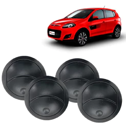 Kit 4 Difusor Palio G5 Economy 14 15 16 17 Cinza Escuro