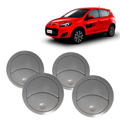 Kit 4 Difusor Palio G5 Economy 2014 2015 2016 2017 Cinza