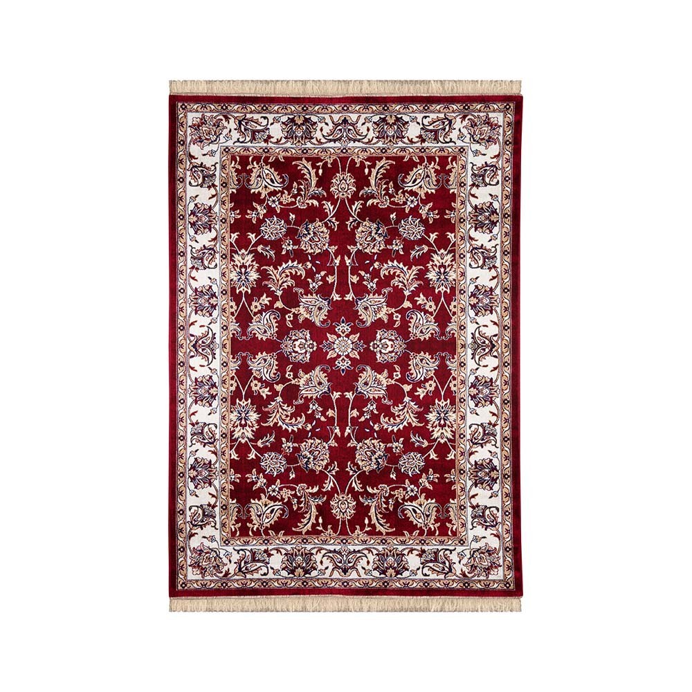 Tapete Belga Bruxelas 6 Vermelho 0,40X0,60M - Edantex em Oferta na Shopee