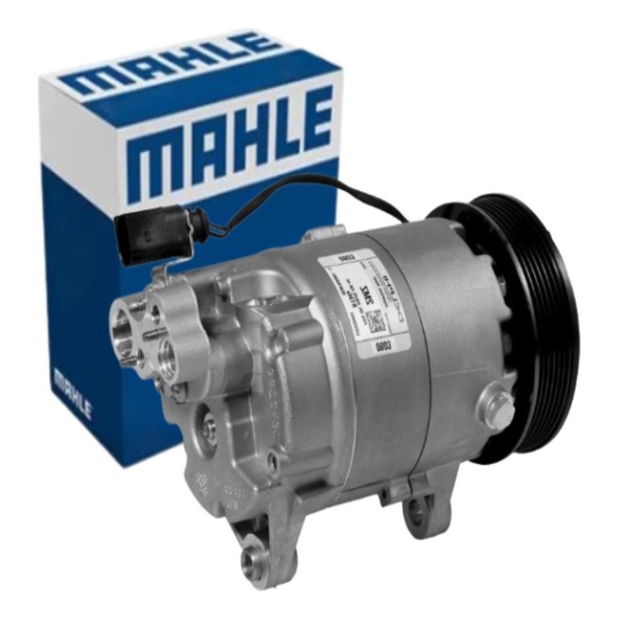 COMPRESSOR AR CONDICIONADO AUDI A3 1.6 VW BORA 2.0 GOLF 2001 2002 2003 2004 2005 2006 2007 2008 2009 2010 2011 2012 ORIGINAL MAHLE