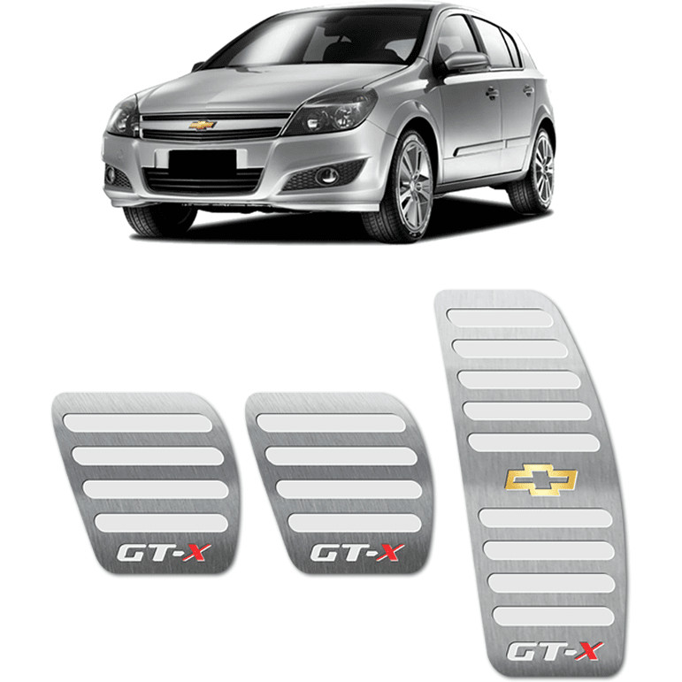 Pedaleira Vectra Gtx 06/11 Manual Aço Inox - Não fura o pedal