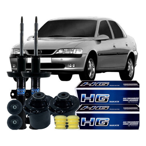 Par Amortecedor Batente Coxim Coifa Dianteiro Gm Vectra