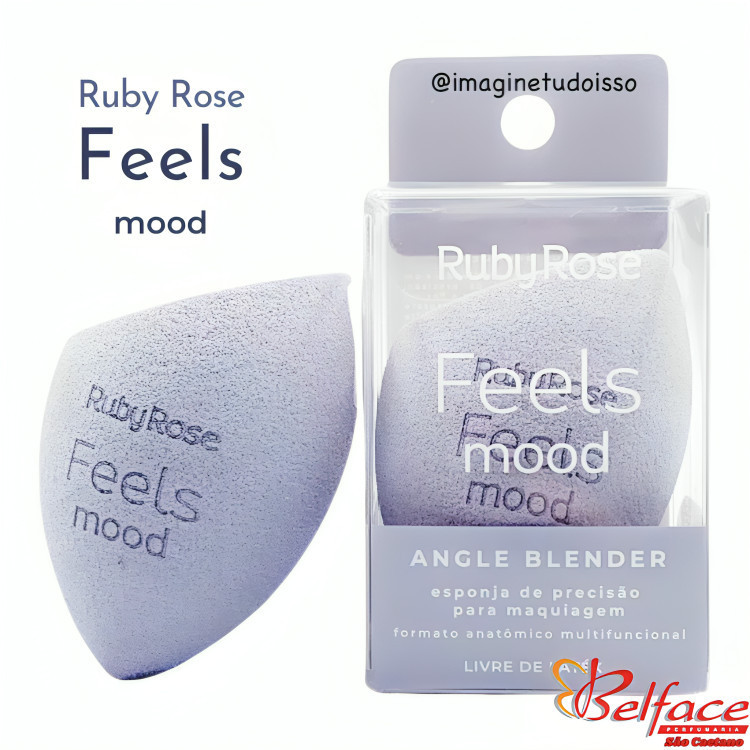 Esponja De Maquiagem Feels Mood  HBS02 - Ruby Rose