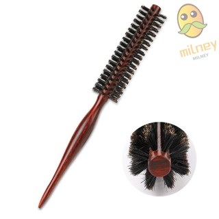MILLNEY Escova Redonda Pequena , Para Cabelo Styling Tool Handle Teasing Brush Secagem Por Sopro Anti-Estático Barbearia