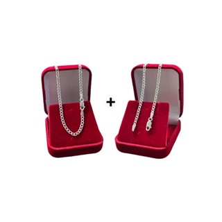 Conjunto Corrente E Pulseira Prata 925 Legitima Escama 70cm 2.4mm em Oferta na Shopee