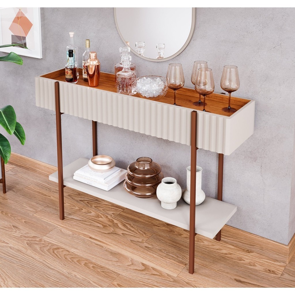 Aparador para Sala de Estar 123 Cm Lira - Home & Living