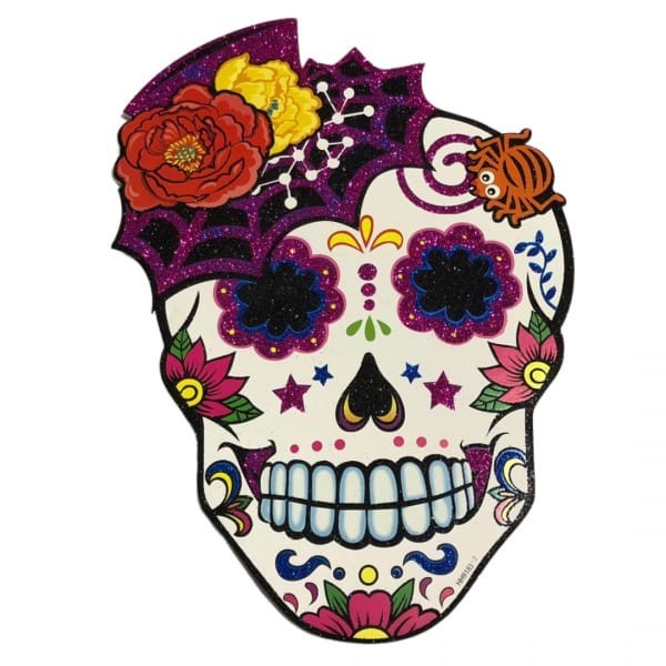 Enfeite De Helloween Caveira Mexicana 9183-2