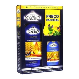 Kit Shampoo Tio Nacho Engrossador 415ml +  Condicionador 200ml Preco Especial em Oferta na Shopee
