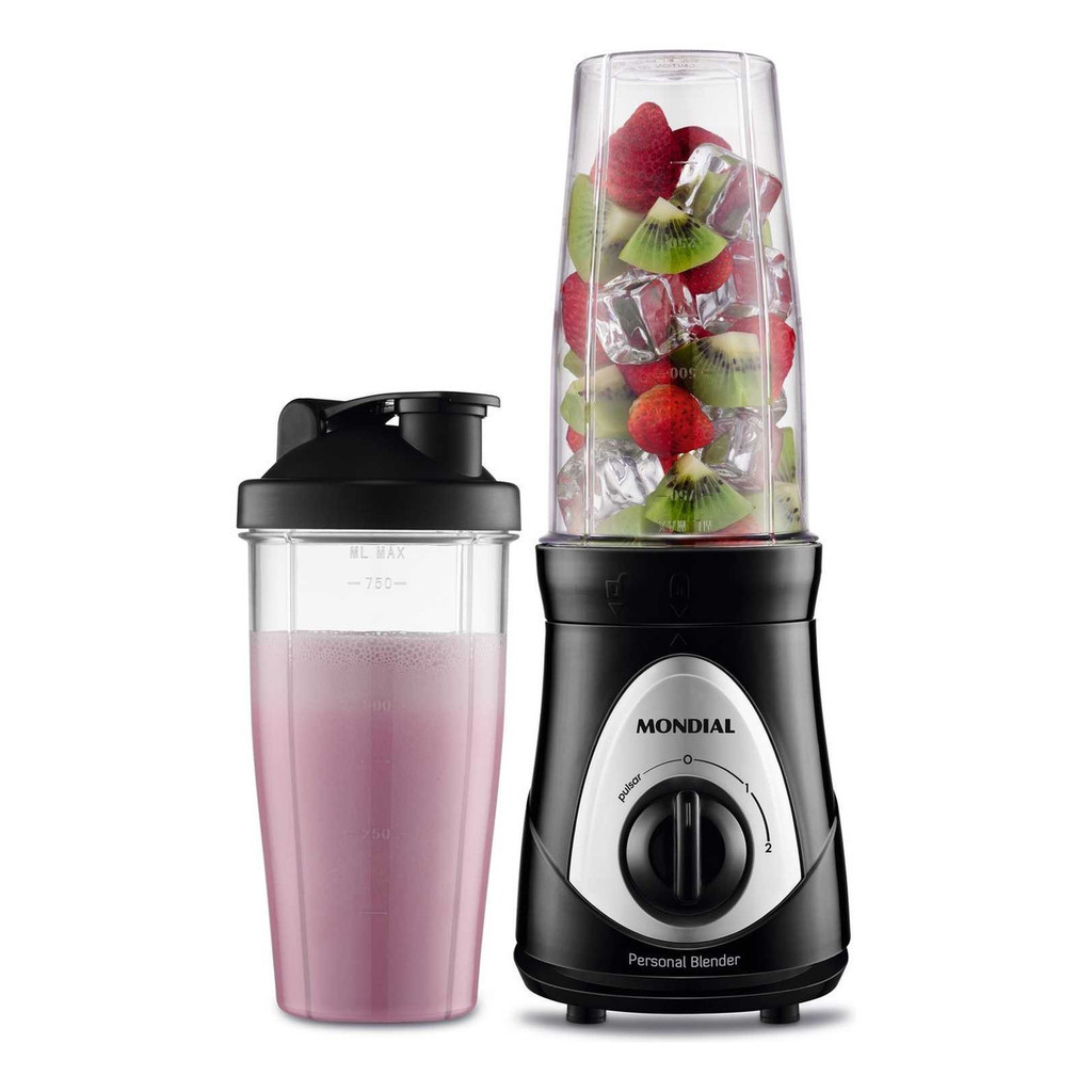 Liquidificador Portátil Personal Blender DG-01 Mondial 750ml