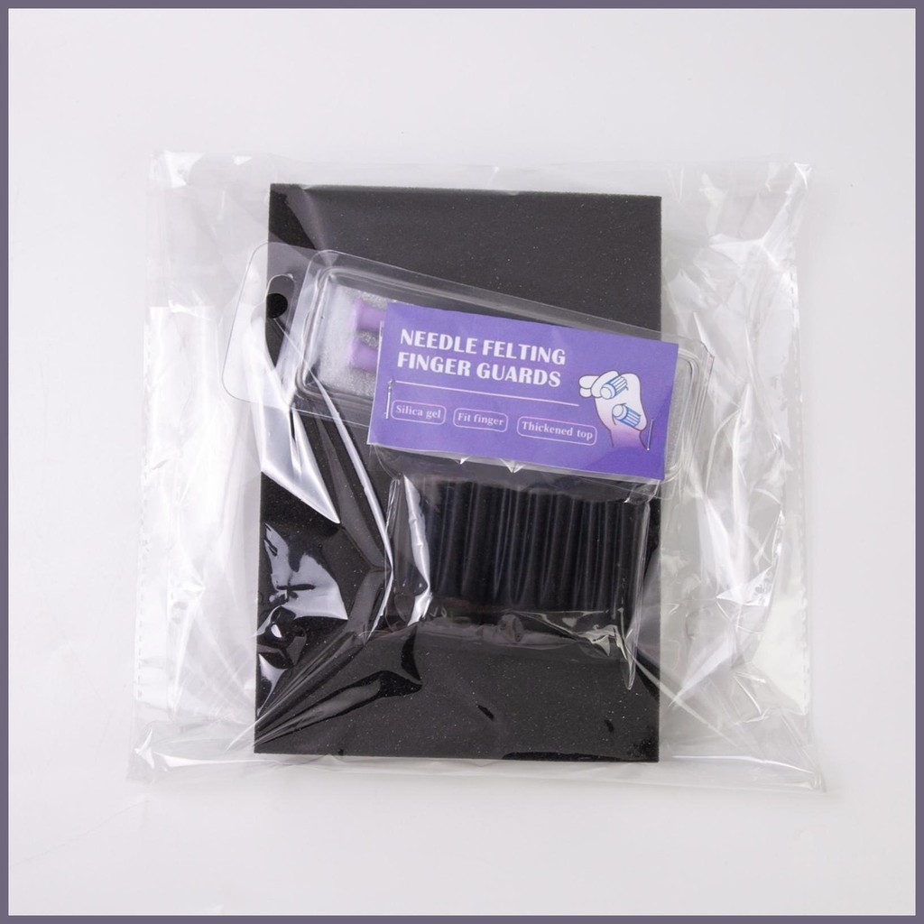 Protetores De Dedo De Crochê 3pcs De Silicone Elásticos Multifuncionais