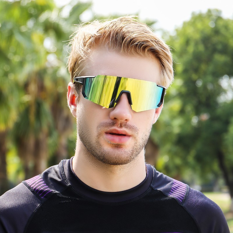 Óculos de sol esportivos Conduzindo óculos de sol polarizados Ciclismo ao ar livre Homens Proteção dos olhos Mulheres Óculos de sol