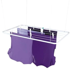 Varal de Teto Em Aço Suspenso 90x56 Mor