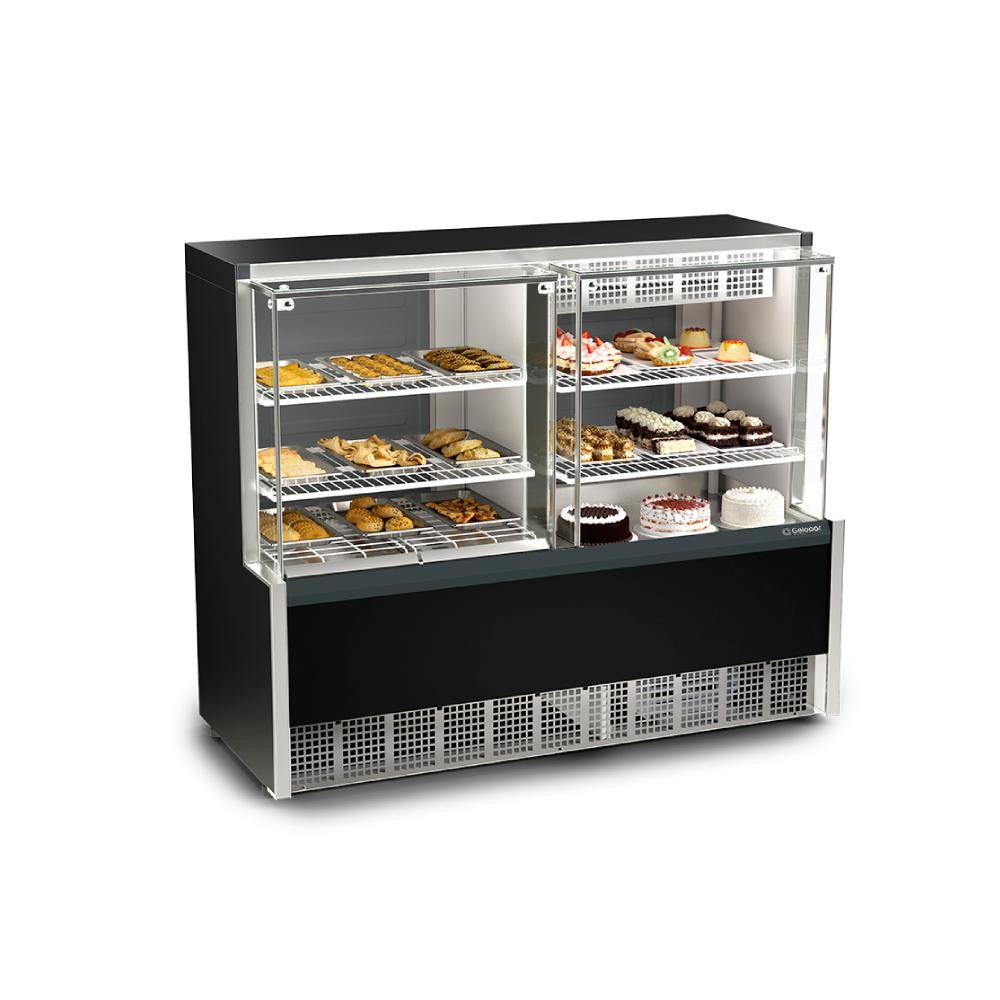 Vitrine Quente/Frio Gelopar Aurora GQEA-140R-PF 140 cm - 220V em Oferta na Shopee