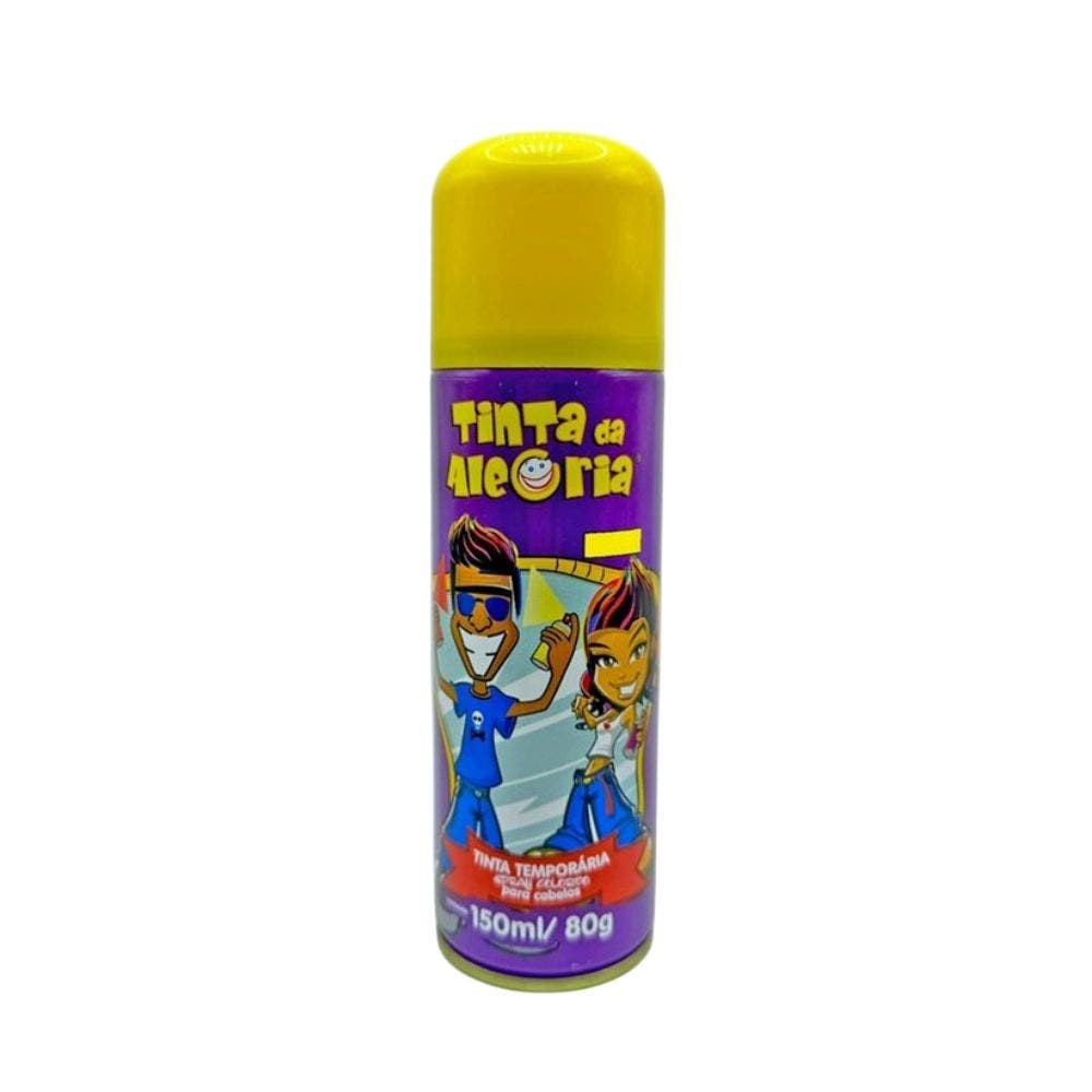 Hair Spray Alegria Amarelo 150ml em Oferta na Shopee