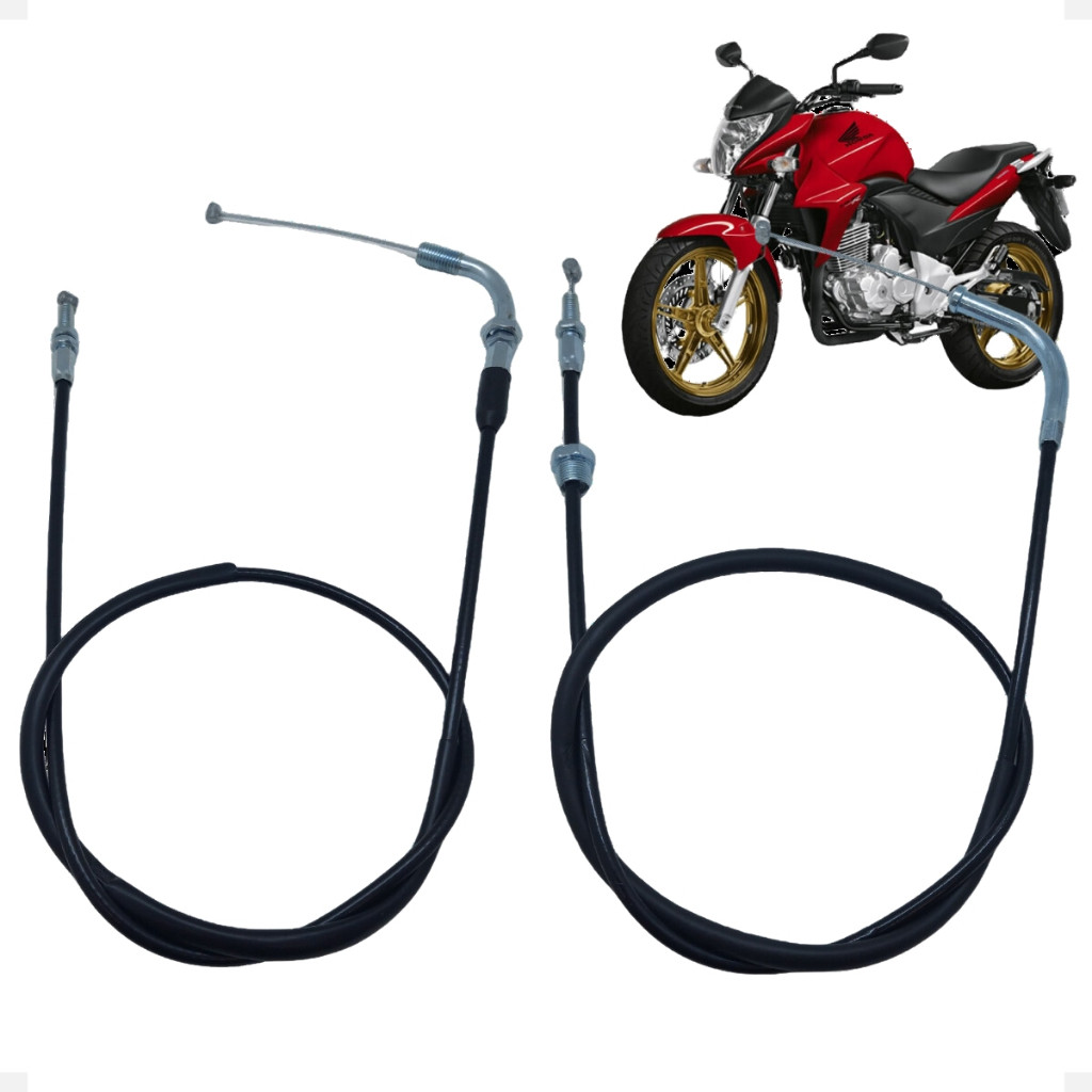 Cabo De Acelerador A + B Para Honda CB 300R 2009 2010 2011 2012 2013 2014 2015 Com ABS CB300R