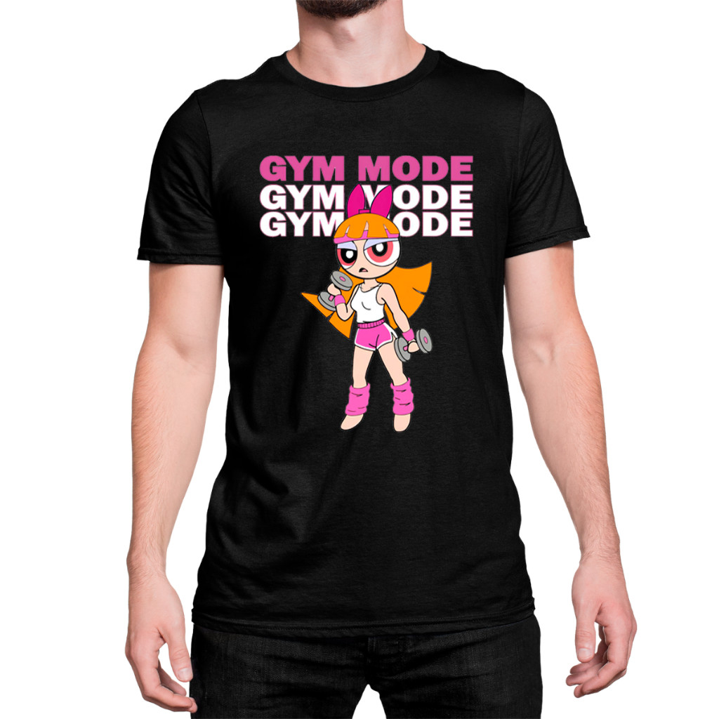 Camiseta Feminina Estampa Poderosas GYM Mode Academia Foco Ref07 Camisa Algodão Premium
