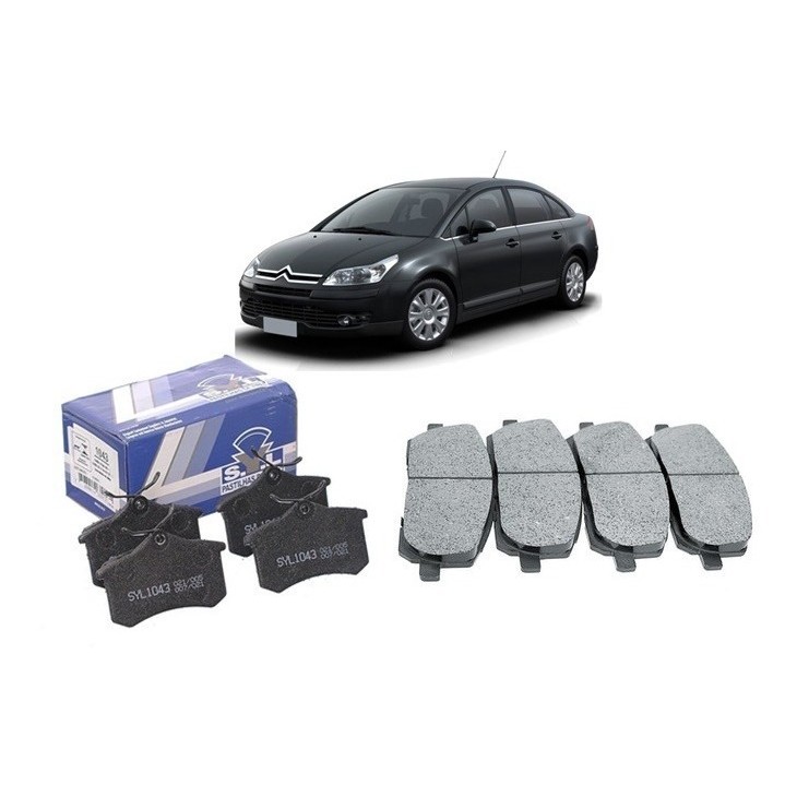 Jogo Pastilhas Freio Dianteira E Tras Citroën C4 Pallas 2.0 em Oferta na Shopee