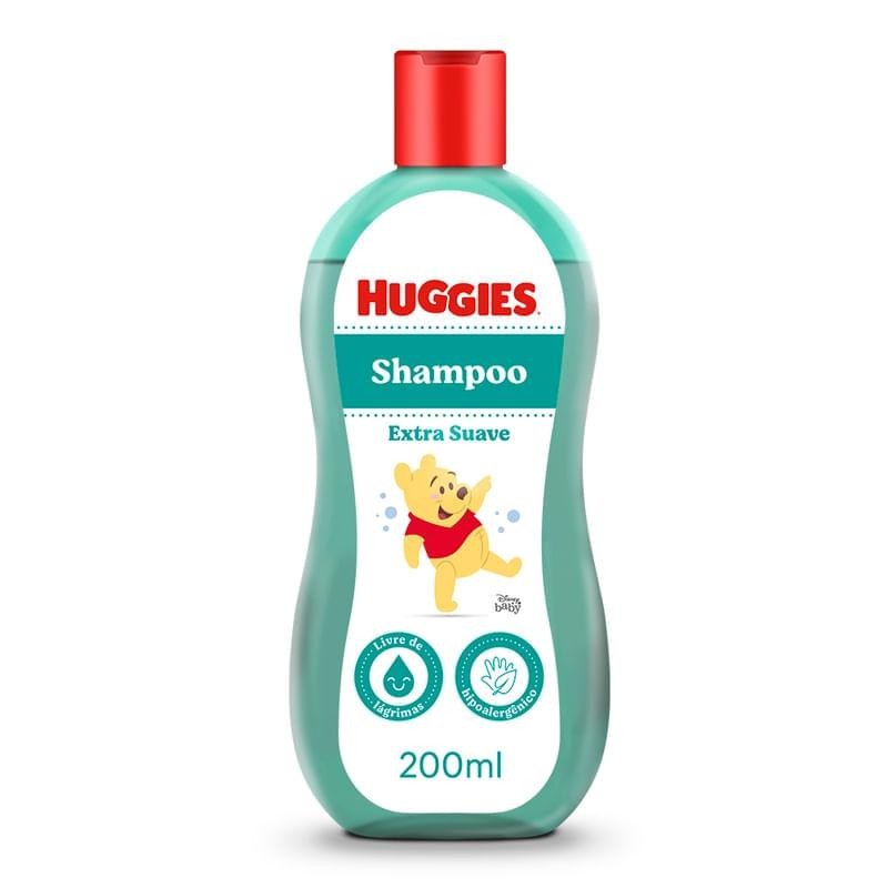 Shampoo Huggies Extra Suave 200ml em Oferta na Shopee