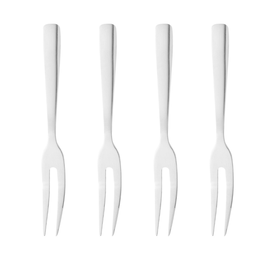 Wolff Gourmet - Kit Garfinhos (4 Peças) Prata em Oferta na Shopee