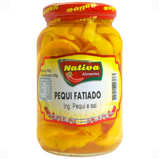 Pequi Fatiado em Conserva 550g Nativa - O Sabor do Cerrado em Oferta na Shopee