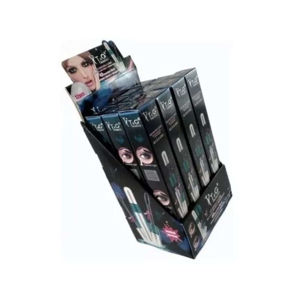 Caixa Rimel 4d Tango Com 12 Unidades Cor Preto em Oferta na Shopee