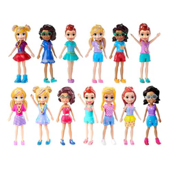 Kit 2 Bonecas Polly Pocket Mattel Original Mini Pequenas Menina Sortidas