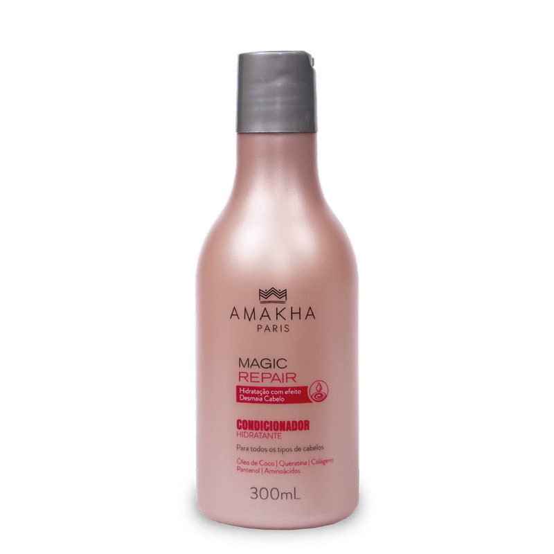 Condicionador Cabelos Ressecados Magic Repair 300ml - Amakha Paris