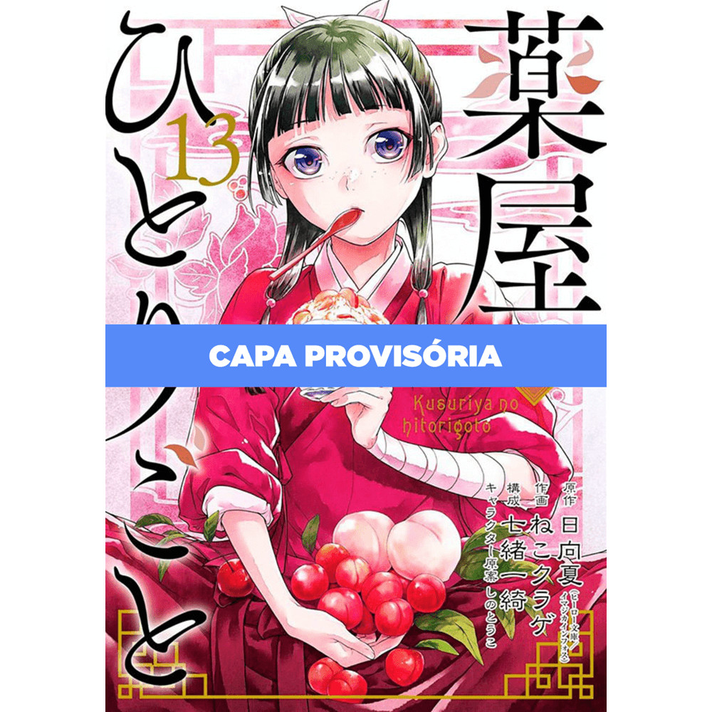 Mangá - Kusuriya No Hitorigoto - Diários De Uma Apotecária 13 - Novo/Lacrado em Oferta na Shopee