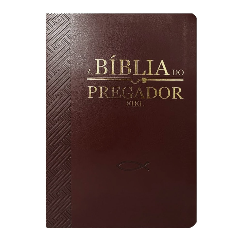 Bíblia do Pregador Fiel | Full Color | ARC | Capa Luxo V/nho