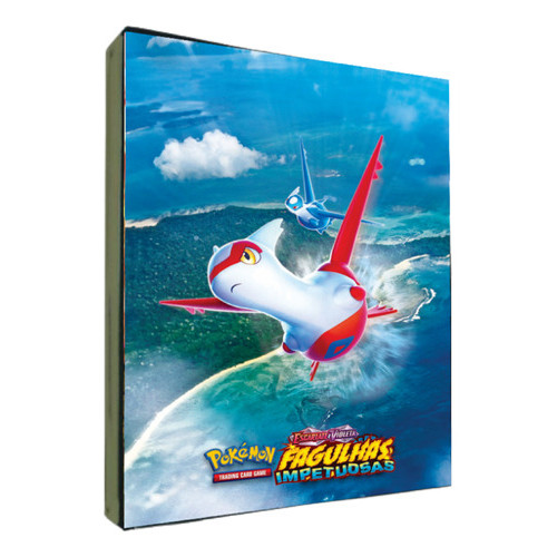Fichário Fagulhas Impetuosas Latias Álbum Pokémon Sem Folha