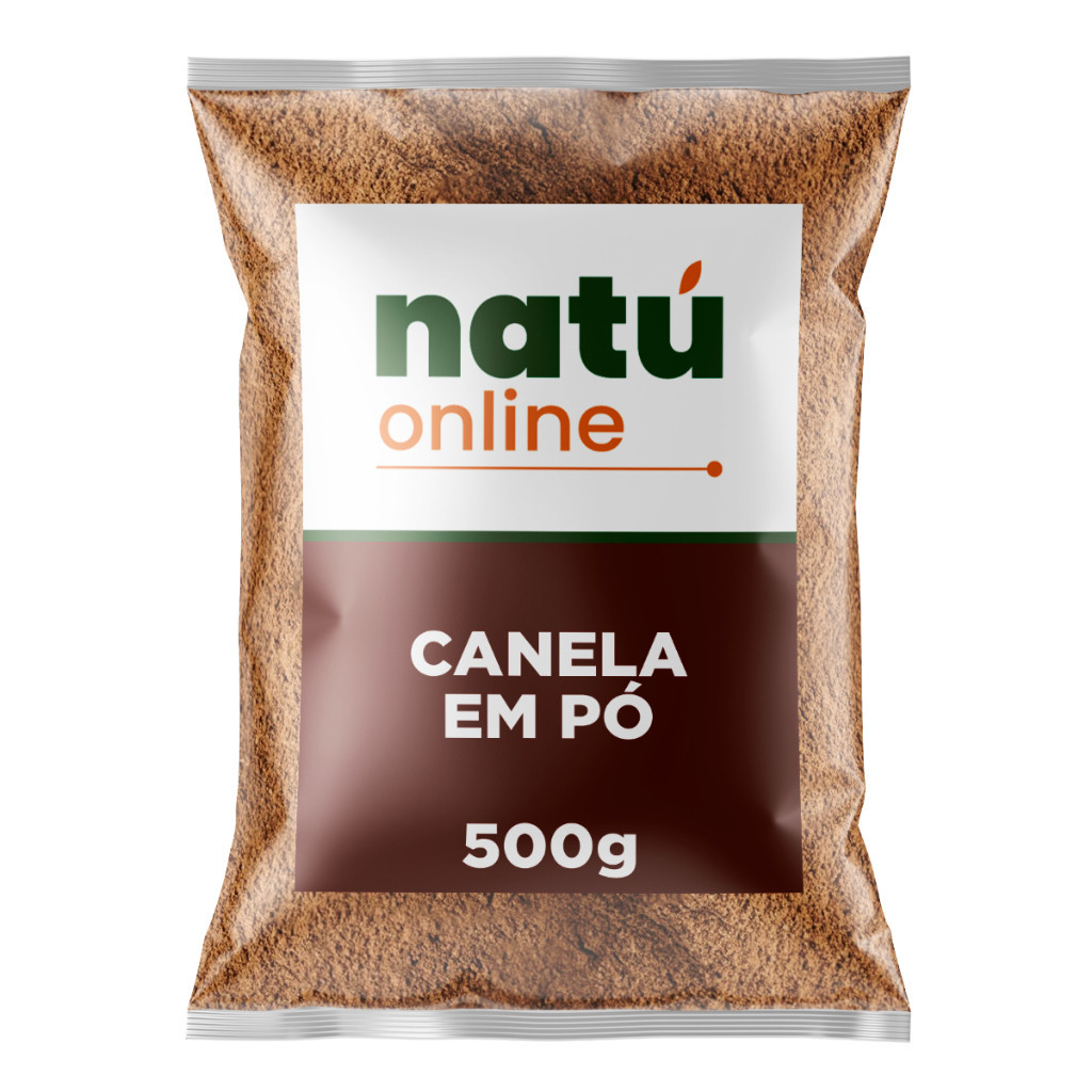 Canela em Pó Pura Natural 500g