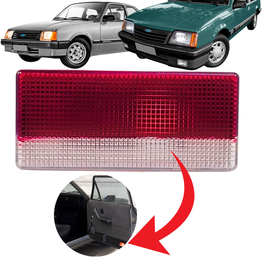 LANTERNA LUZ CORTESIA PORTA CHEVETTE OPALA MONZA 85 A 92