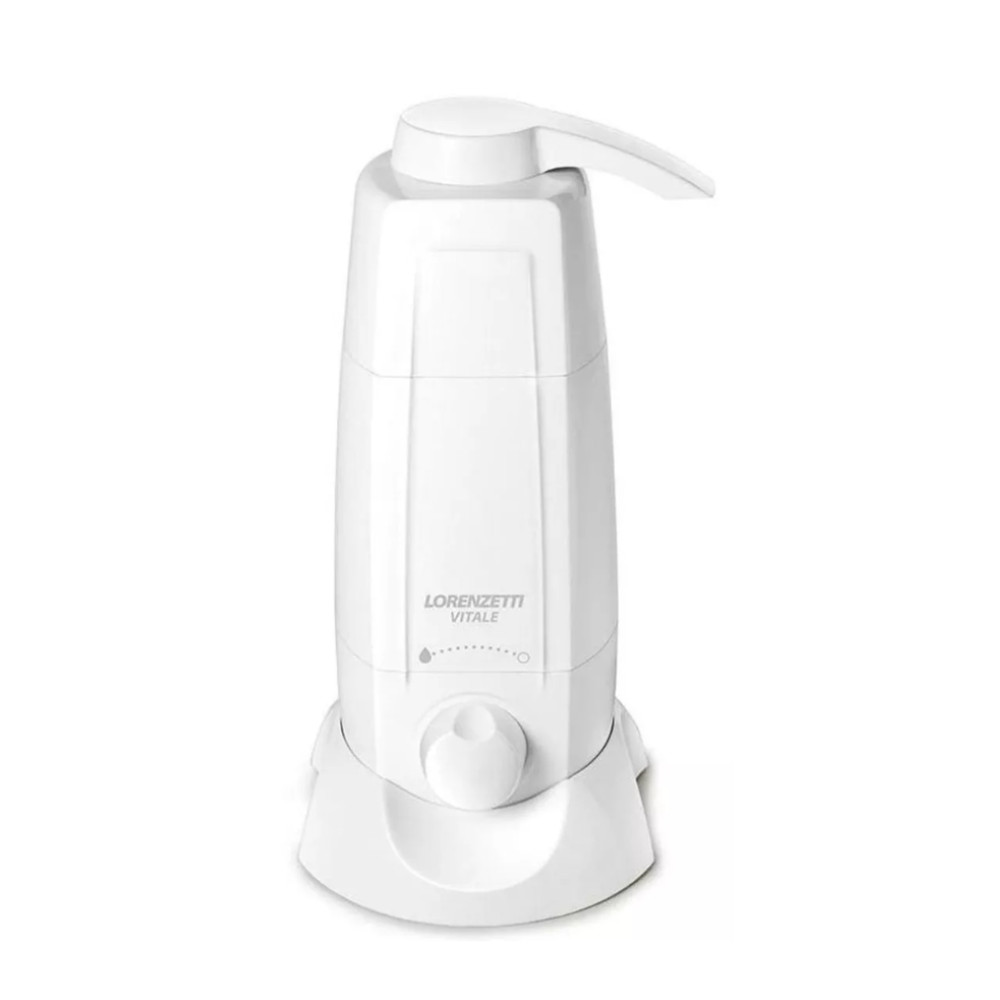 Purificador de Água Lorenzetti Vitale Não Elétrico Branco Filtro Natural Pia/Parede 7411016