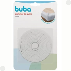 Protetor de Quina e Borda Branco Flexível 08331 - Buba