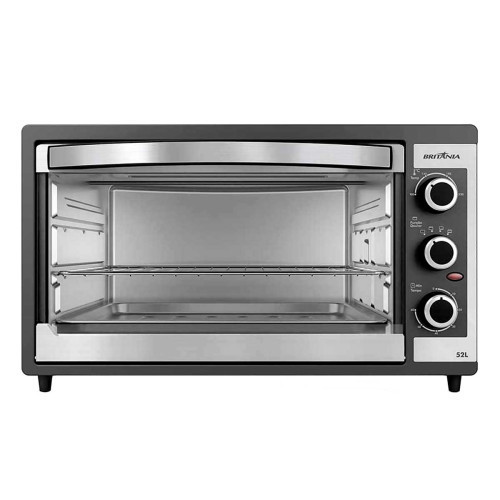 Forno Elétrico Britânia BFE55P  Dupla resistência 52L