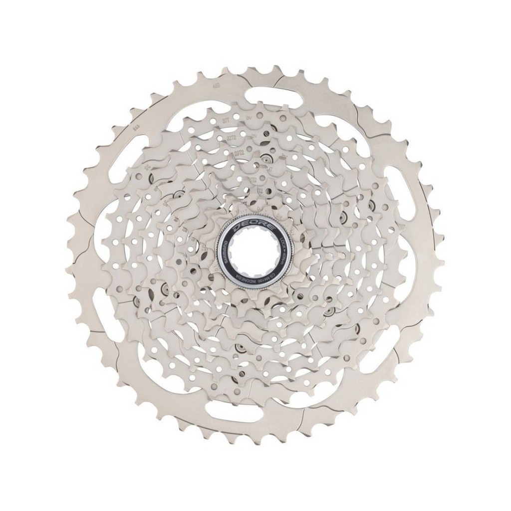 Cassete K7 10v Shimano Deore Cs M4100 11/46d 1x10v - Mtb Serve Deore M5120