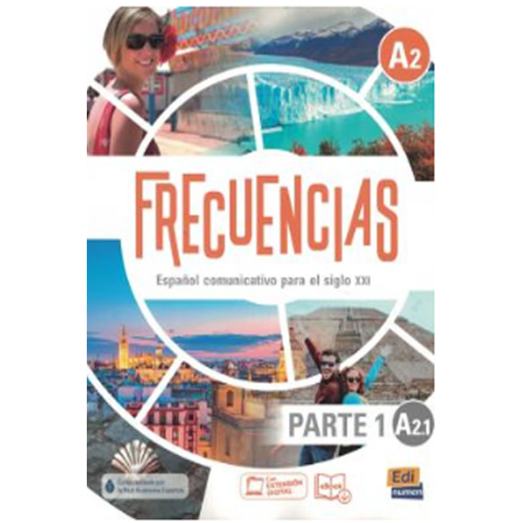 FRECUENCIAS A2.1   LIBRO DEL ESTUDIANTE (PARTE 1) em Oferta na Shopee