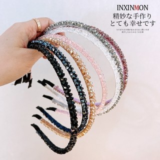 Arco/Tiara Com Flores de Contas de Cristal Coloridas Fina/Delicada/Fashion/Acessórios de …