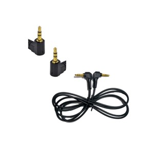 Cabo Audio Som Auxiliar P2 X P2 Estereo 90º Graus L 1.5 Metros em Oferta na Shopee