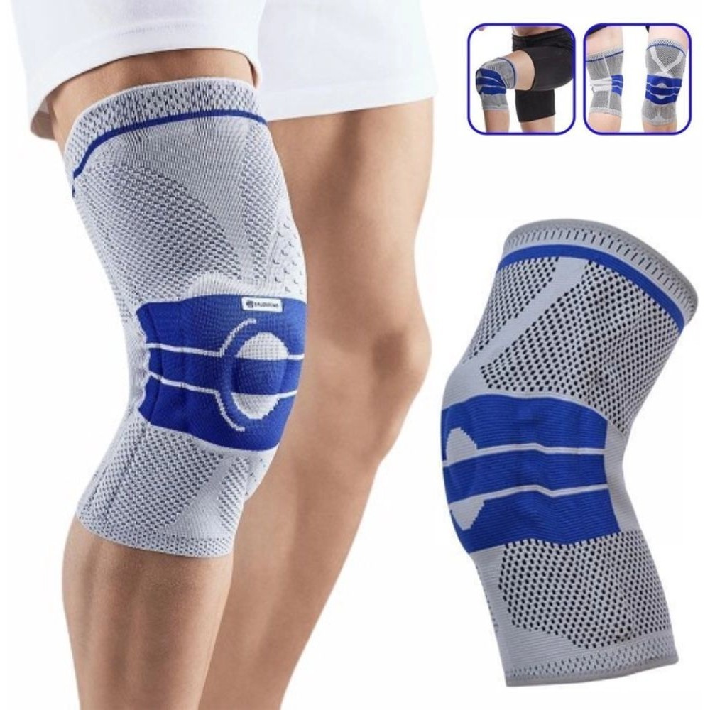 Joelheira Ortopedica De Compressão Ajustável Silicone Tensor Alívio De Dor Tensor Protetor Patelar em Oferta na Shopee