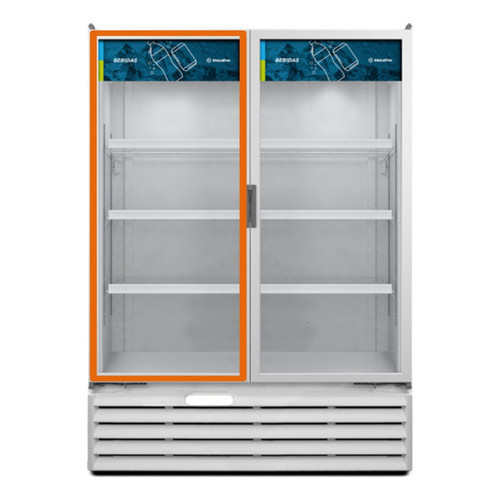Kit 2 Borrachas Porta Geladeira Expositor para Refrimate 68x145cm