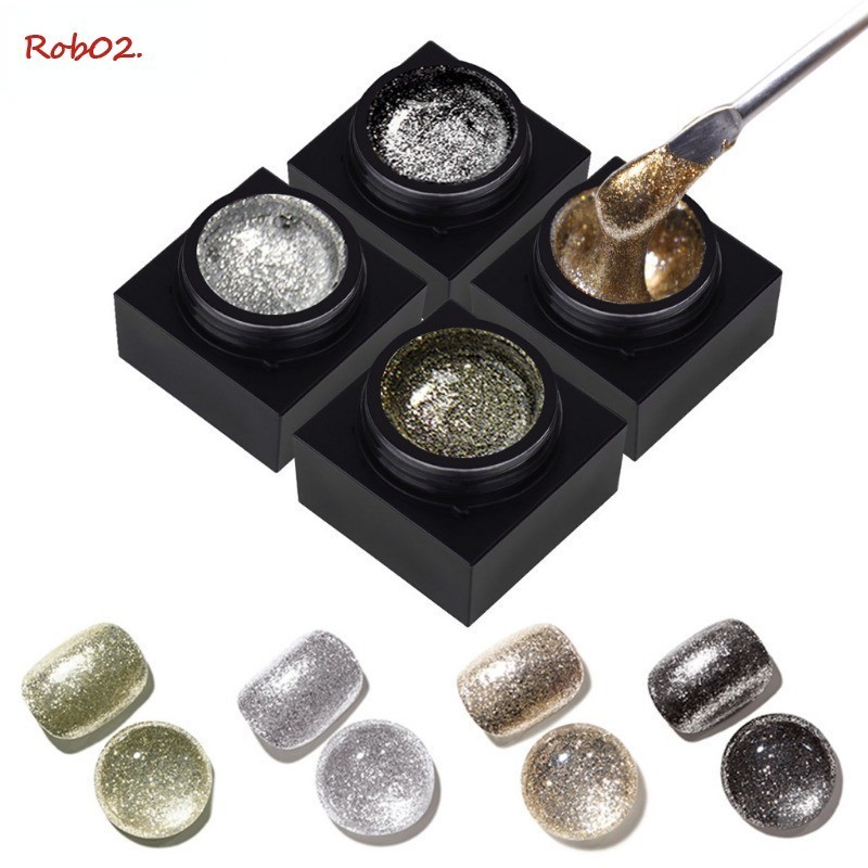 [Rob] 5ml/Box Nail Art Gel UV Glitters Salon Home Manicure Design Desenho Pintura Ferramentas De De Cura LED Polido em Oferta na Shopee