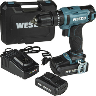 Furadeira Parafusadeira de Impacto 18V 13mm WS2390K2 Wesco em Oferta na Shopee