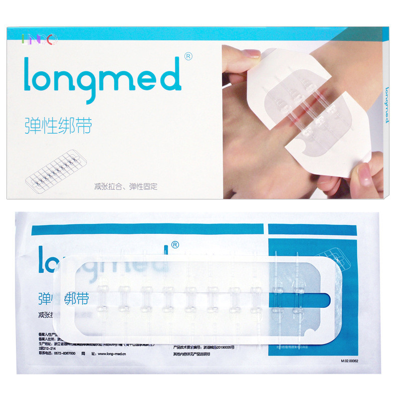 Uequilibrium 2pcs/box Redutor De Zipper Band-aid Sutura Hemostática Portátil Exterior Novo